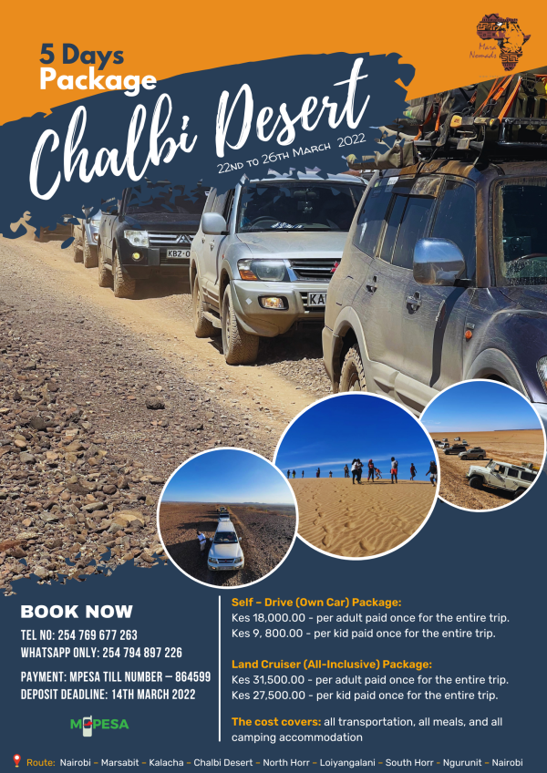 Journey to the Jade Sea (Marsabit - Chalbi - Rock Dune - Loiyangalani)